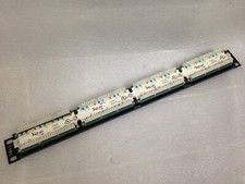 ICC T568A CAT 5e 24 PORT PATCH PANEL RACK MOUNTABLE