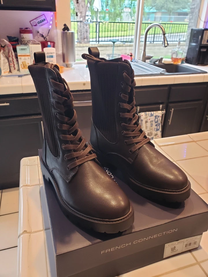 Botines con cordones para mujer French Connection LYDELL Foto 2 de 4