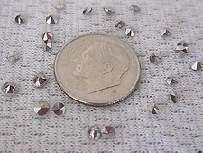 24 VTG MARCASITES MIXED SZ ANTIQUE FAUCETED RHINESTONES UNUSED 4 JEWELRY REPAIR