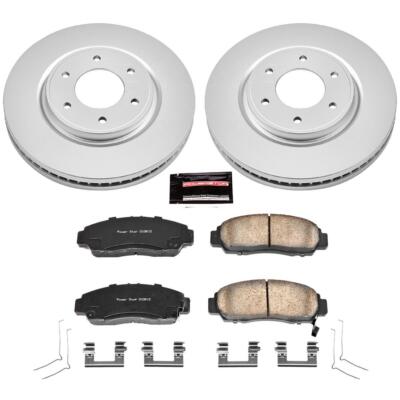 PowerStop Disc Brake Kit - Front - Fits Nissan Armada 2012-2015, Nissan Armada 2