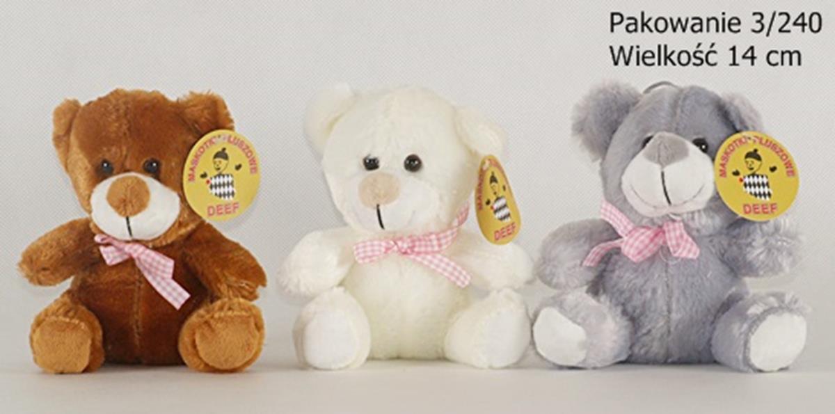 5901500236355 Плюшевая мишка с кокардой 16 см диаметр 6355 мм 3090₽