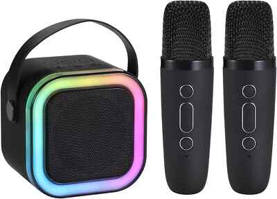 Neu Karaoke Maschine Tragbarer Bluetooth Lautsprecher Player für Party Unterstützung TF Karte