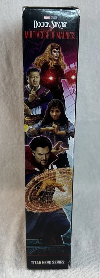 Figuras de ação Marvel Dr Strange/Scarlet Witch 12" conjunto com 2, 2022, novo em folha - Imagem 3 de 4