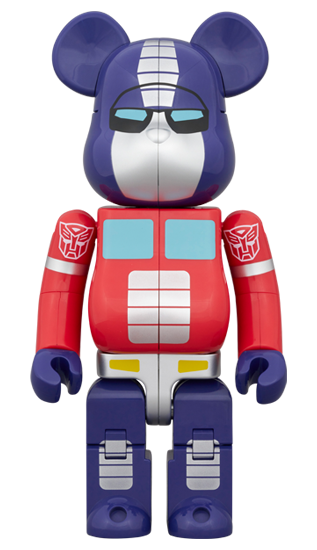 BE@RBRICK TRANSFORMERS OPTIMUS PRIME 400% Transformation