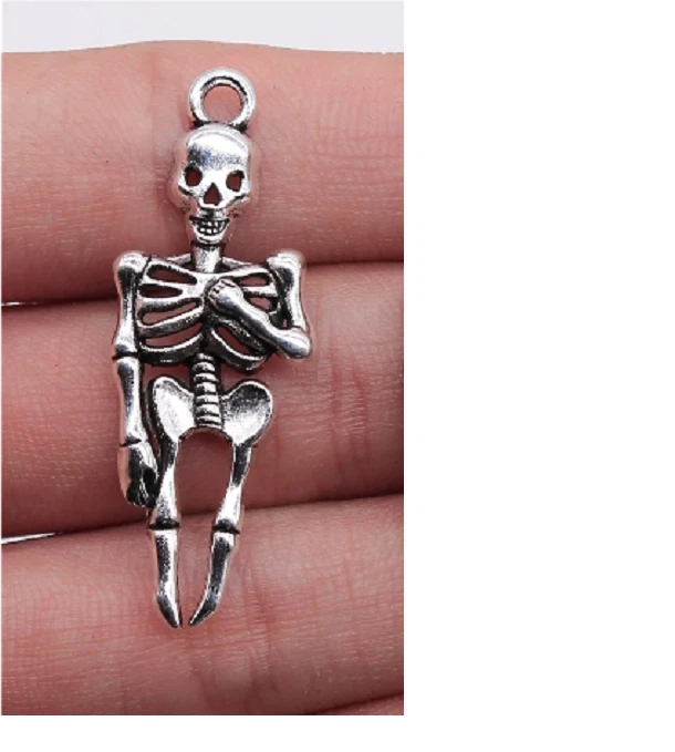 SKELETON BONE SKULL HALLOWEEN pendant 20