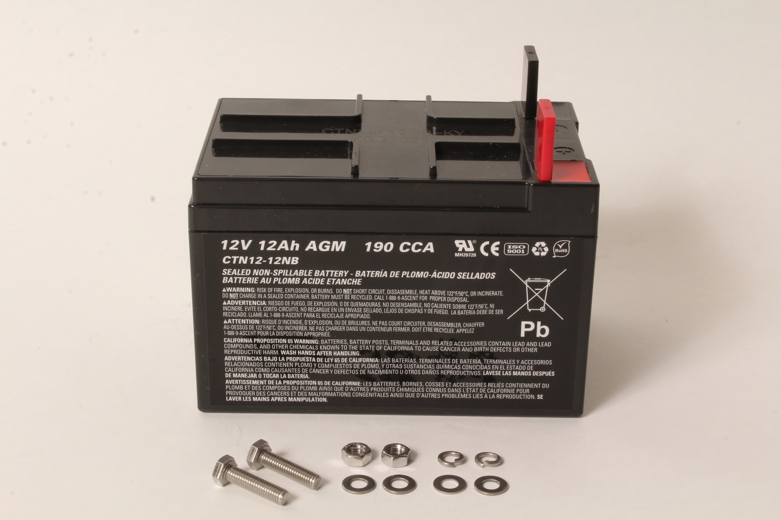 OEM Gravely Ariens 04738800 Battery ZTX ZTXL ZTHD ProTurn Z Ikon XD