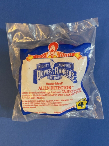 McDonald's Happy Meal Toy - Mighty Morphin Power Rangers Movie Alien Detector - Picture 1 of 4