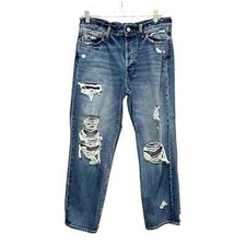 Gap Distressed Jeans Cheeky Straight Size 8/29