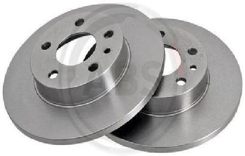 2x Original A.B.S. Brake Disc 16313 for Alfa Romeo