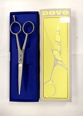 #41603202 DOVO GERMAN STAINLESS BARBER SCISSORS 6" + Finger rest
