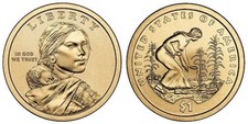 2009-D Agriculture Sacagawea Native Dollar $1 Coin Denver mint NAD09