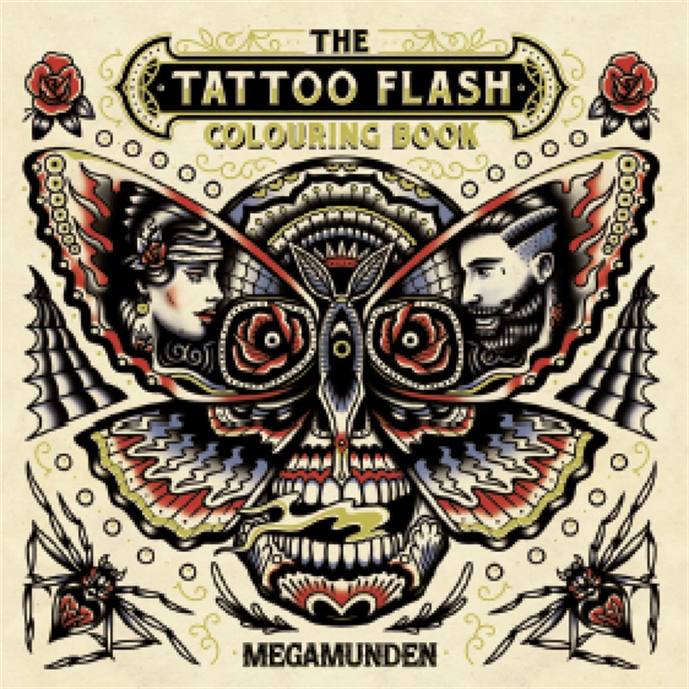 Thumbnail - The Tattoo Flash Colouring Book | Megamunden | Englisch | Taschenbuch