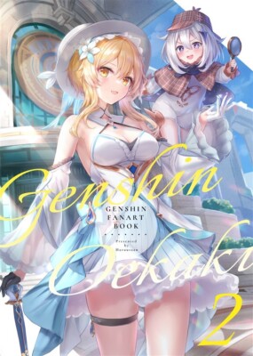 Genshin Oekaki 2 Genshin Impact Art Book Toho Haruusaan A4/16P Doujinshi C103