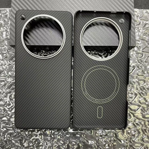 Funda de fibra de carbono con cargador Magsafe para teléfono OPPO Find X8 Pro - Imagen 11 de 13