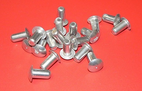 1/4" x 1/2" Modified Brazier Head Solid Aluminum Rivet - 2117 T4 (Hard ...