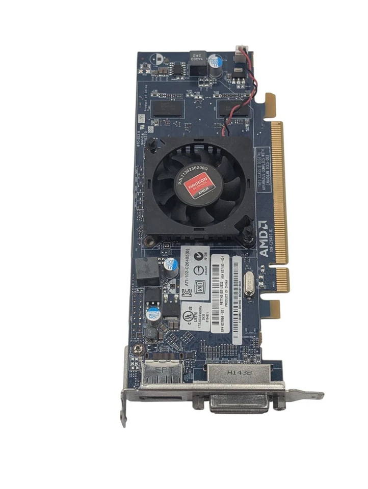 HP AMD Radeon HD 6450 512MB DDR3 High Profile Graphics Card 637996-001 - Image 2 of 4