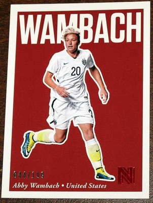 Abby Wambach ワンバック 直筆サイン カード 20枚限定　激レア Abby Wambach ワンバック 直筆サイン カード 20枚限定 激レア Abby