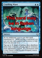 MTG 4x CRASHING WAVE EXC - ONDA SCHIACCIANTE 47 - TLA - MAGIC