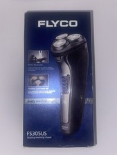 FLYCO FS305US Electric Rotary Shaver Washable Floating Head NEW