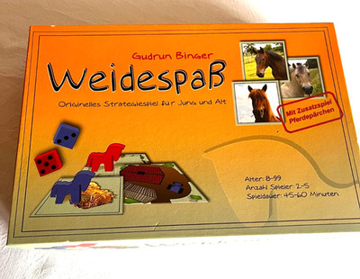 Top! Weidespaß - Pferde-Spiel Strategiespiel ab 8 - 99 Jahren mit Aktionskarten