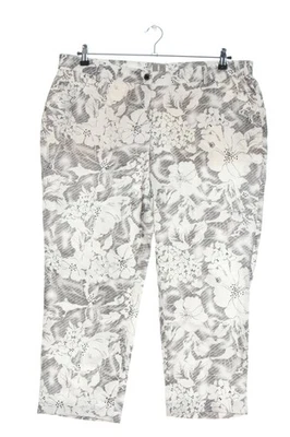 FAIR LADY Pantalon en jersey Dames Pantalon T EU 48 blanc-noir style décontracté - Photo 1/4