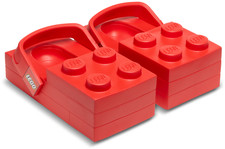 Crocs Lego Brick Clog Red Us M 7/w 9