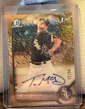 2022 Bowman Chrome 1st 🥇 Tanner McDougal #CPA-TM AUTO 🏆 /50 