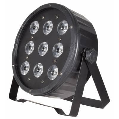 QTX PAR-54 Extra Flach 4-in-1 LED Kunststoff PAR Dose Farbe Jump Fade Impuls