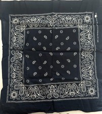 Lot of 11 Blue Bandanas 18.5x19 Cotton - Team Play Head Neck Wear Used