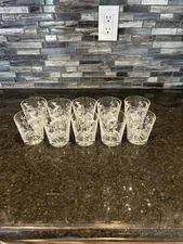 Seasonal,Christmas Rock Glasses (set of 10)