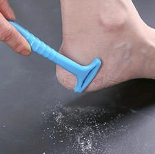 1pc Blue Portable Foot Callus Remover Pedicure Dead Skin Rasp Tool - NEW