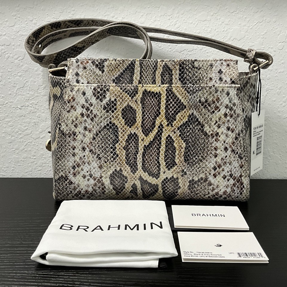 Brahmin Hillary Similar Pattern / Coloring To = NATURAL LEIGHTON Snake