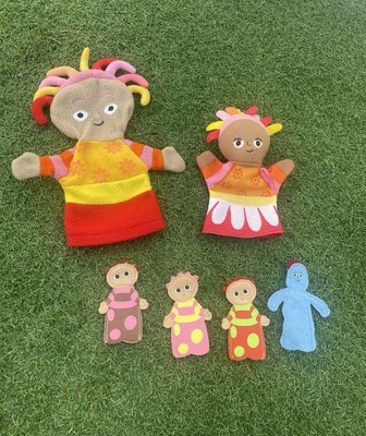Im Nachtgarten Figuren Spielzeug Konvolut 2007 Hand/Fingerpuppen inkl. Tombliboos