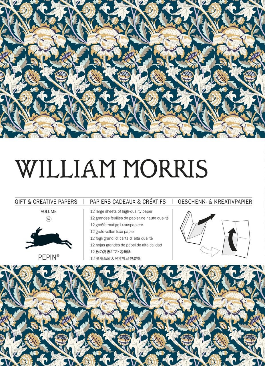 Geschenkpapierbuch 'William Morris' Pepin van Roojen