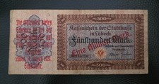 GERMANY 1 000 000 Mark overprint on 500 Mark 1923, VF