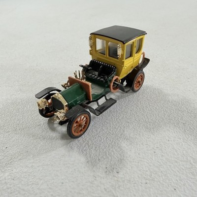 Rio Bianchi 15/20 cv Coupe de Ville 1906 1/43 Scale Car Yellow Green Italy