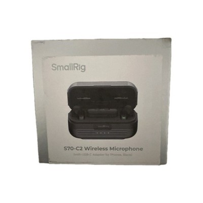 SmallRig S70-C2 Wireless Microphone System with Charging Case 5717