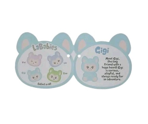 Lababies - Llavero Clip Monstruo de 5 Pulgadas Peluche - Gigi - Imagen 5 de 7