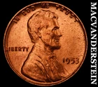 1953 Lincoln Wheat Cent- Choice Gem Brilliant Uncirculated Luster #J4473