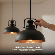 Vintage Industrial Pendant Light Modern Hanging Retro Lamp LED Ceiling Lights
