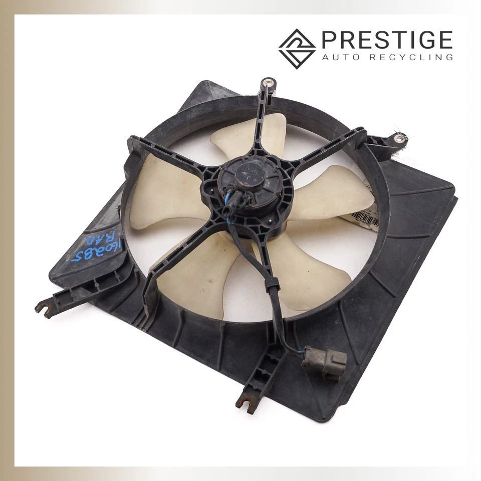 Honda Prelude 1992 radiador ventilador motor con cubierta 19015-P14-A01 fabricante de equipos originales Foto 2 de 3