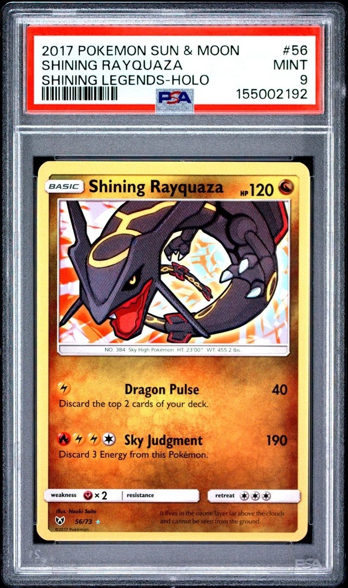 25+ Pokémon TCG Grade 9 Rayquaza Individual Collectible Card Game