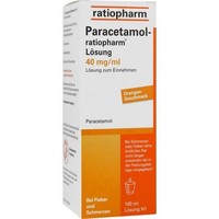 Paracetamol-Ratiopharm LöSung 100 Ml Pzn 07263487