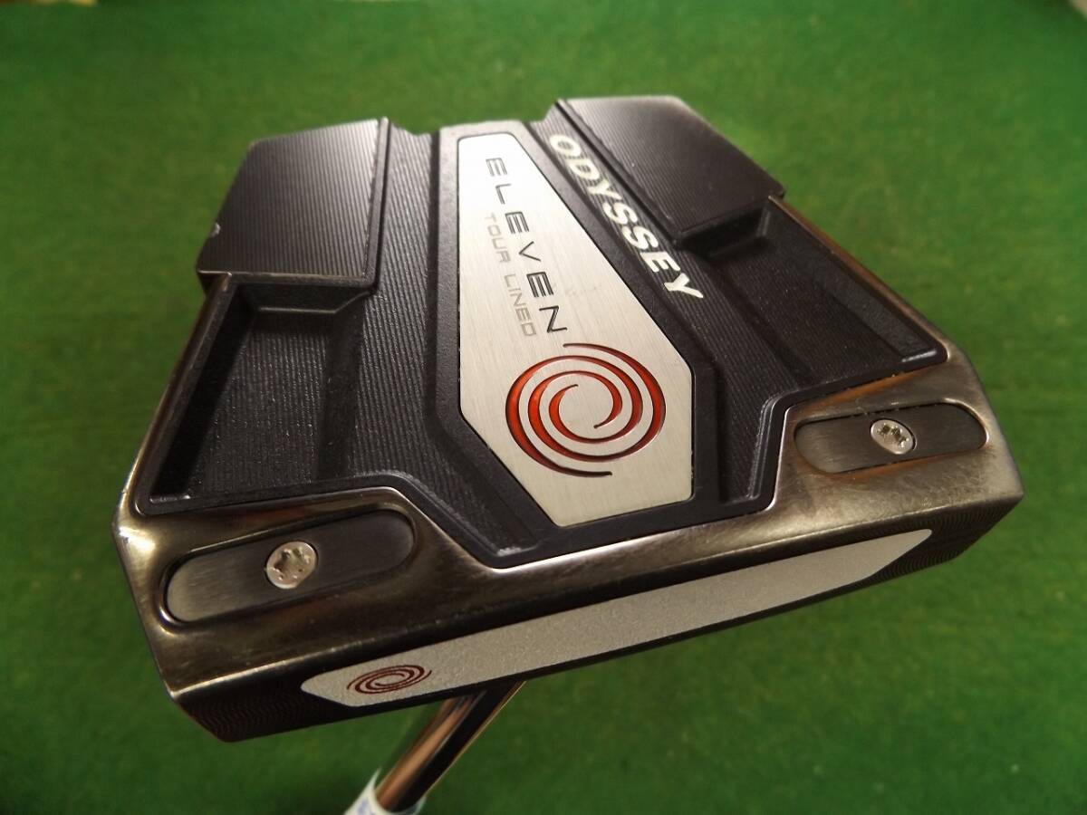 Odyssey Eleven Tour Lined CS Putter 34in Stroke Lab Shaft with Headcover