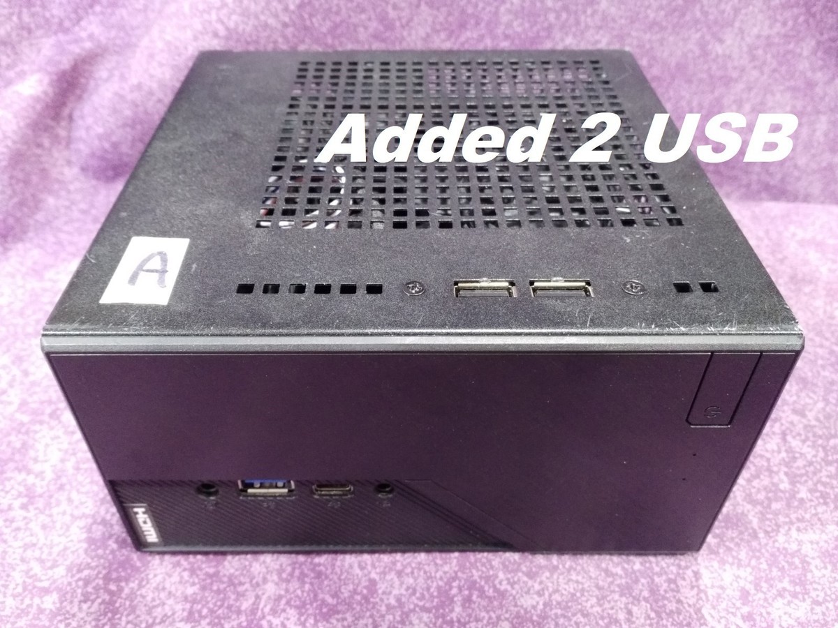 自作PC DeskMini X300 Ryzen 5 PRO 4650G ASRock DeskMini X300 AMD Ryzen 5 Pro 4650G /7 Pro 4750G 500GB SSD