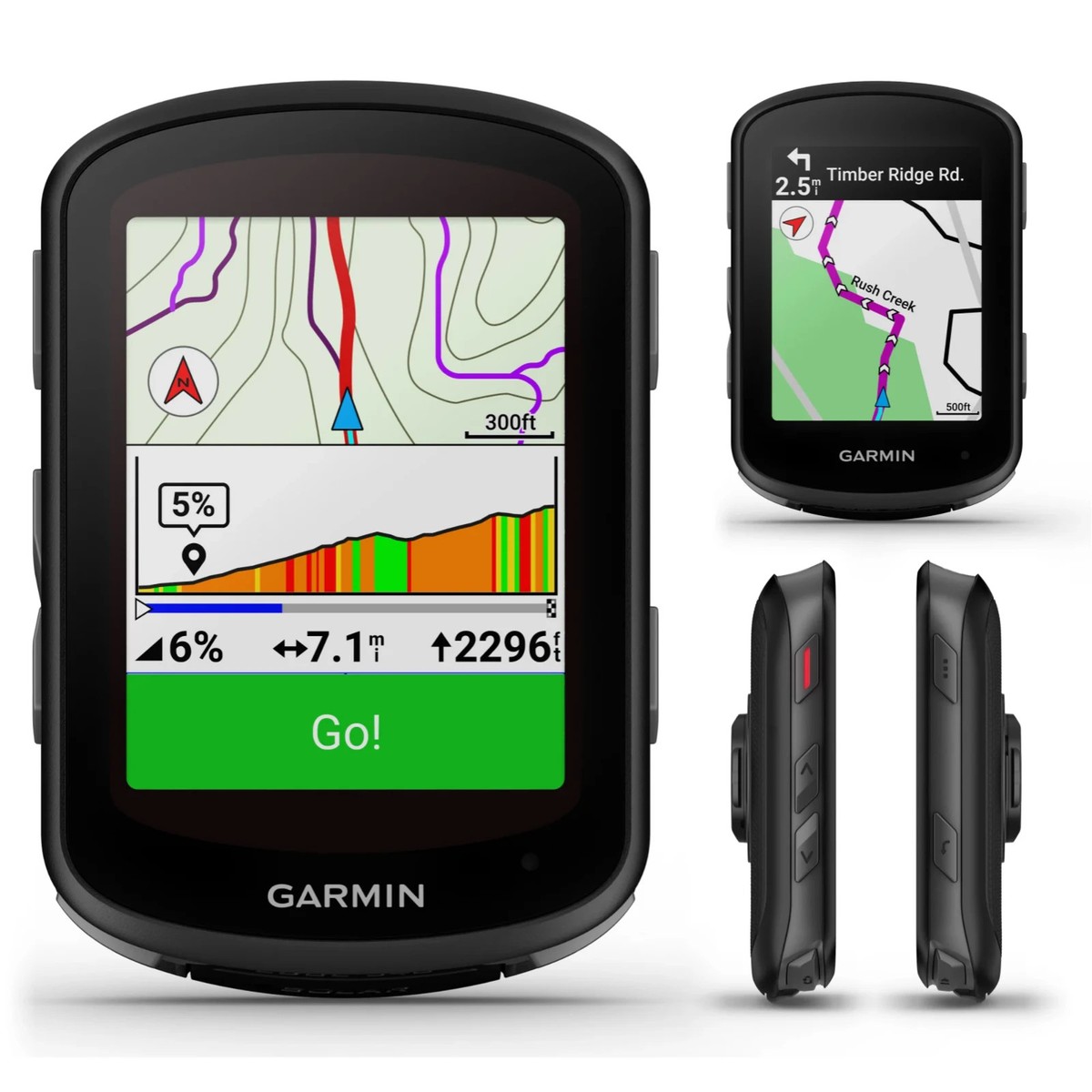 Garmin Edge 540 Solar Edition Bike Computer - Black (010