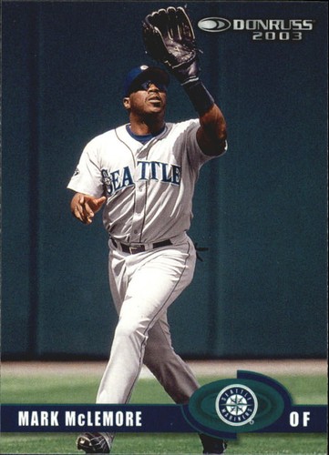 2003 Donruss Mark McLemore #191 card