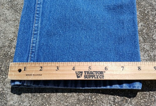 Vintage Wrangler Jeans Mens 38x29 Classic Western Cowboy Cut Y2K Denim 13MWZ - Picture 9 of 15