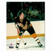 Ken Linseman Autographed Boston Bruins 8x10 Photo