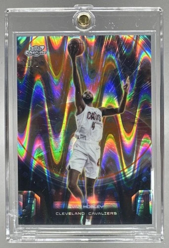2025 Topps Cosmic Chrome Evan Mobley Orange Galactic Refractor (RAW)